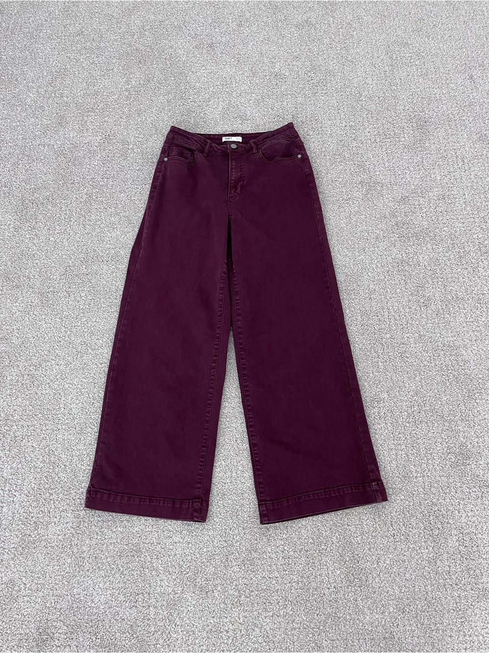 OAT New York High Rise Wide Leg Jeans